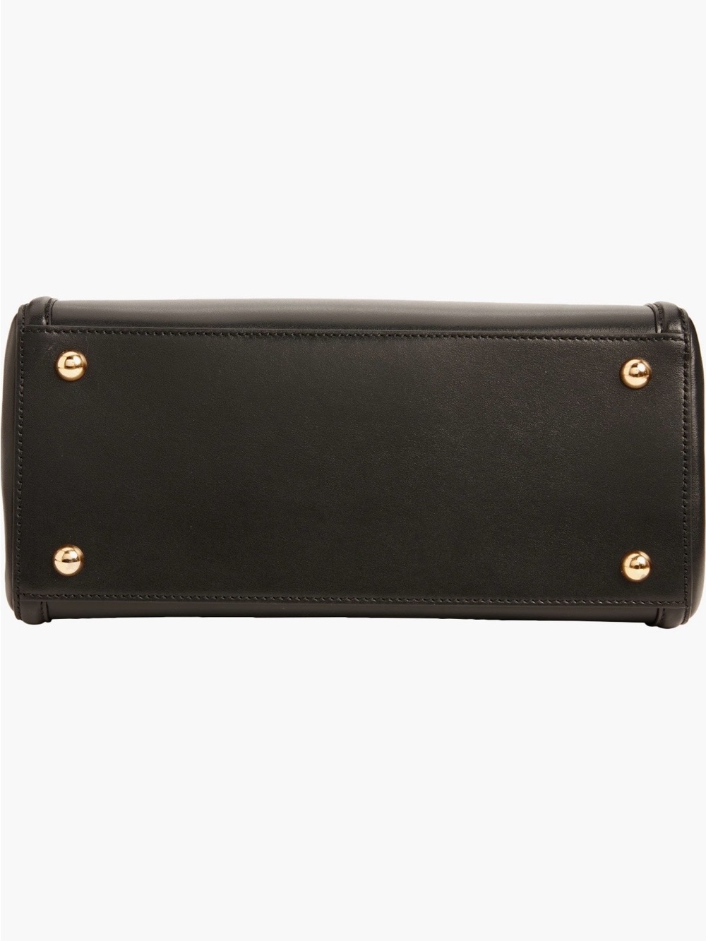 DeMellier Paris MIDI Black Satchel with Gold Hardware - Picture 7 of 14